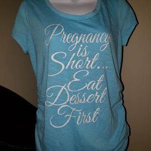 Maternity blue Shirt